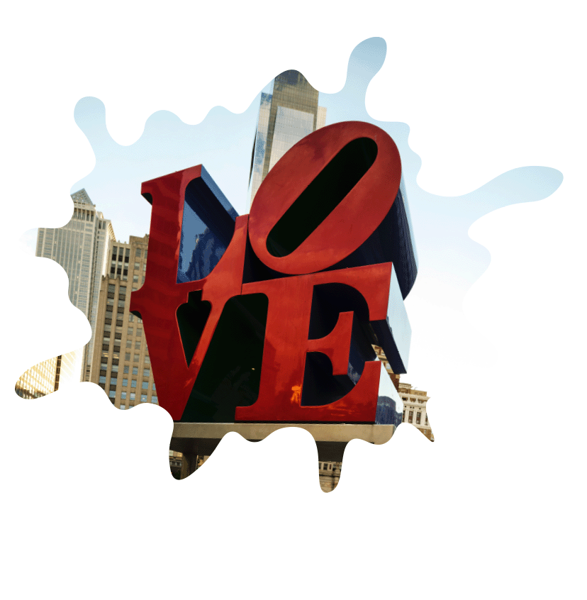 Philidelphia's loves statue